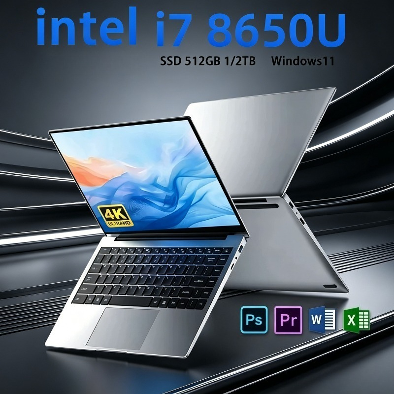 Pc Gaming Intel Core I7 - Nuevo portátil ultradelgado de 14,1 pulgadas,