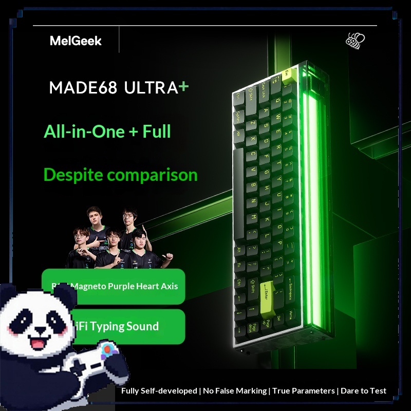 Pc Gaming Valorant - MelGeek MADE68UItra + interruptor magnético teclado