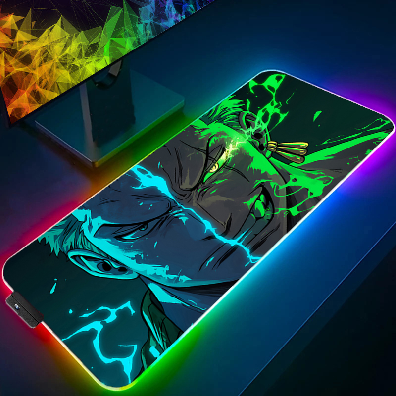 Pc Gaming Aesthetic - Alfombrilla de ratón Zoro de una