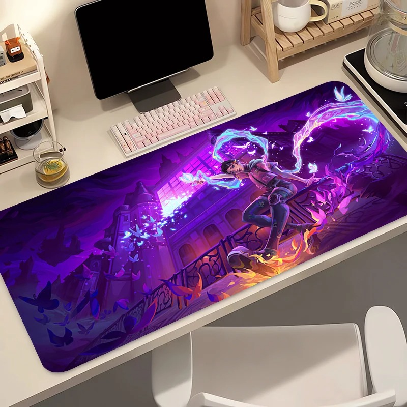 Pc Gaming Valorant - Alfombrilla de ratón para ordenador, alfombrilla