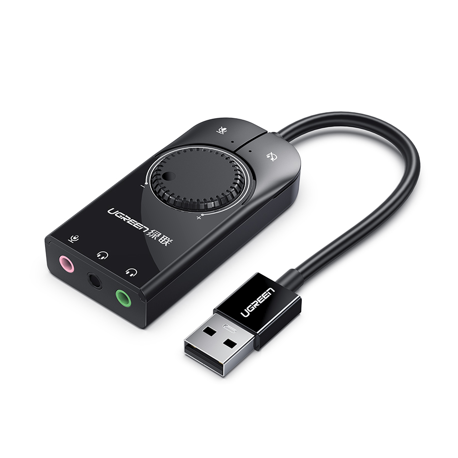 Sound Card Usb - Tarjeta de sonido USB UGREEN Tarjeta