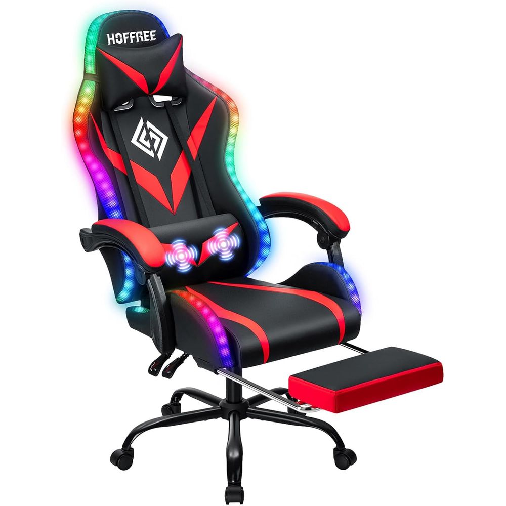 Gaming Chair - Silla ergonómica para juegos con respaldo