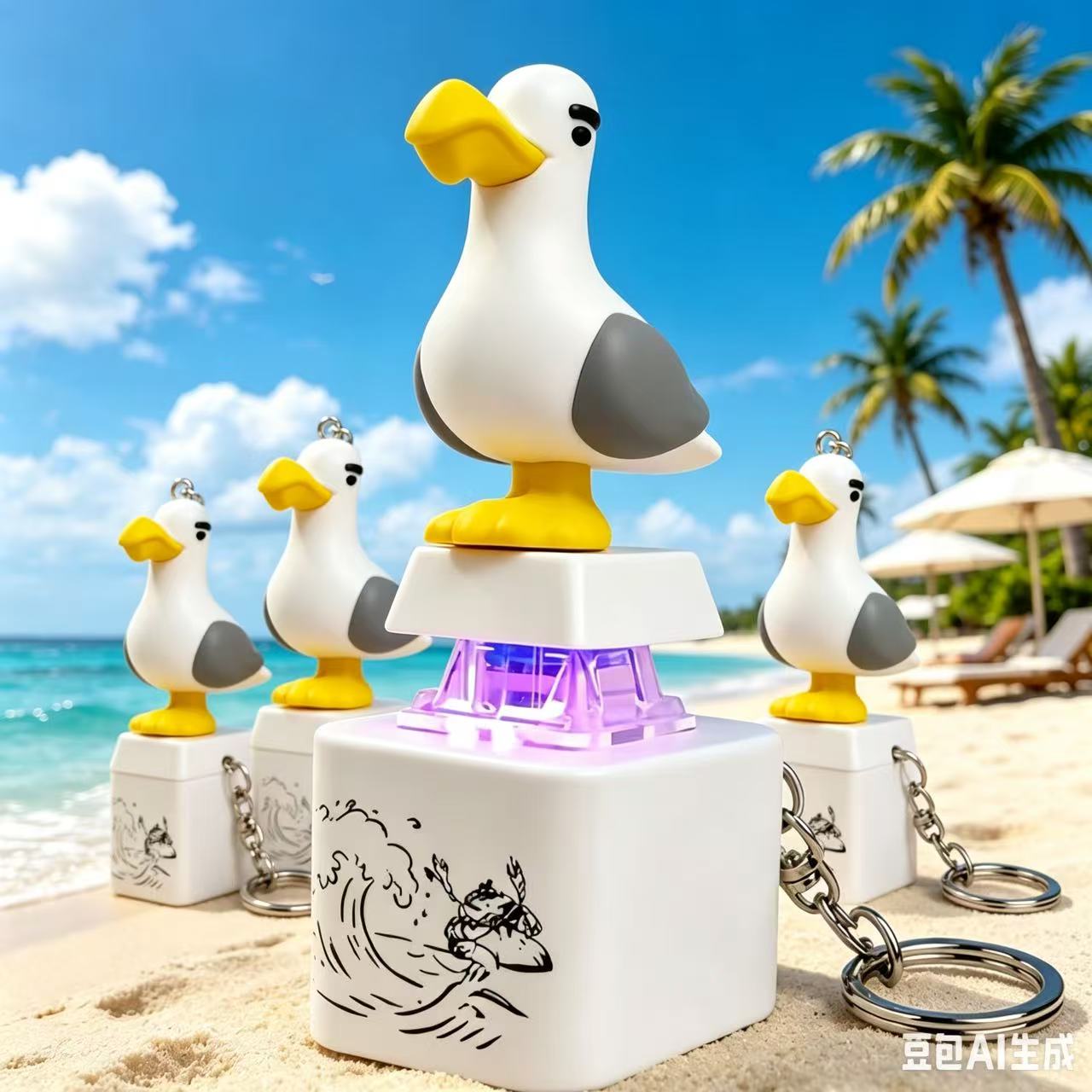 Sound Card Usb - Llavero 2007Seagull Mine, Botón Fidget USB