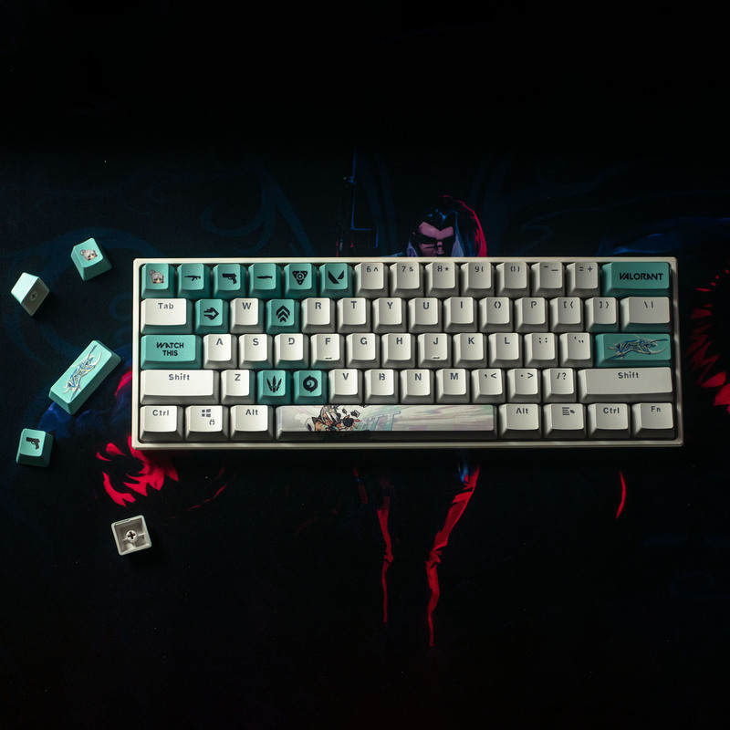 Teclas Personalizadas con Temá - Pc Gaming Valorant reseña y precio