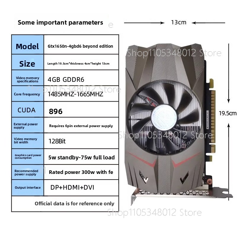 Tarjeta Gráfica GTX 1650 de 4G - Pc Gaming Gtx 1650 reseña y precio