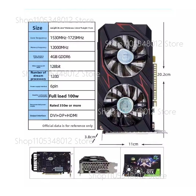 Tarjeta Gráfica GTX 1650 de 4G - Pc Gaming Gtx 1650 reseña y precio