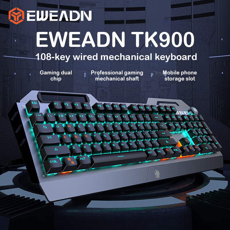 Teclado mecánico EWEADN TK900, - Pc Gaming Uk reseña y precio