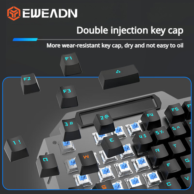 Teclado mecánico EWEADN TK900, - Pc Gaming Uk reseña y precio