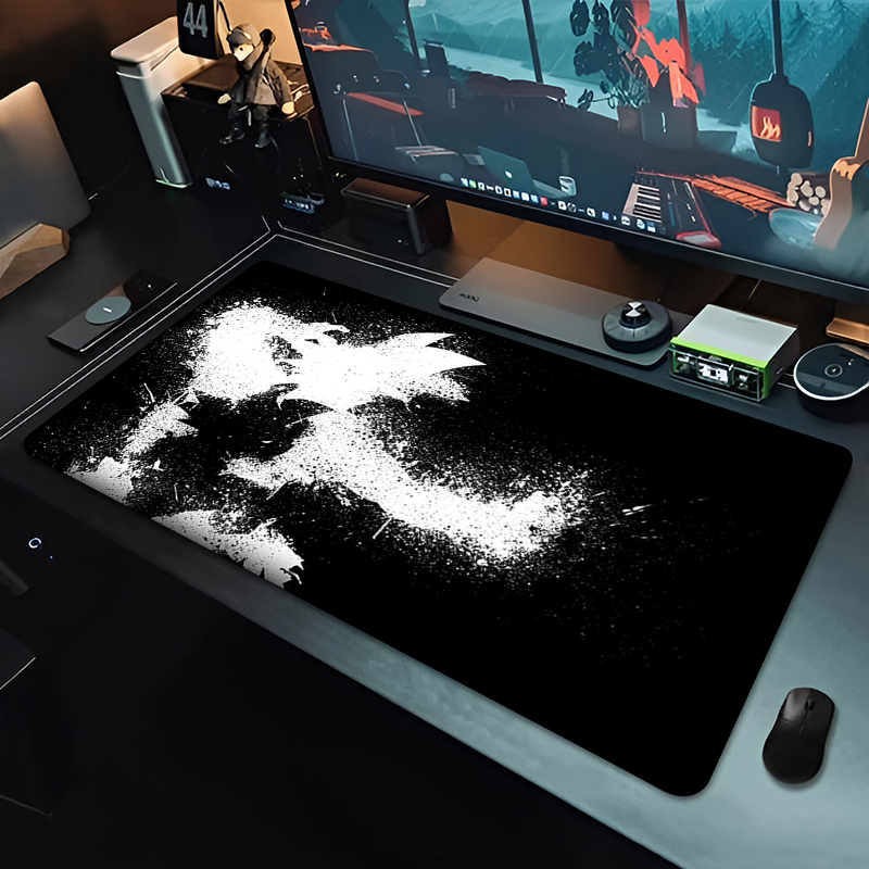 Alfombrilla de Ratón DBZ Black - Pc Gaming Aesthetic reseña y precio