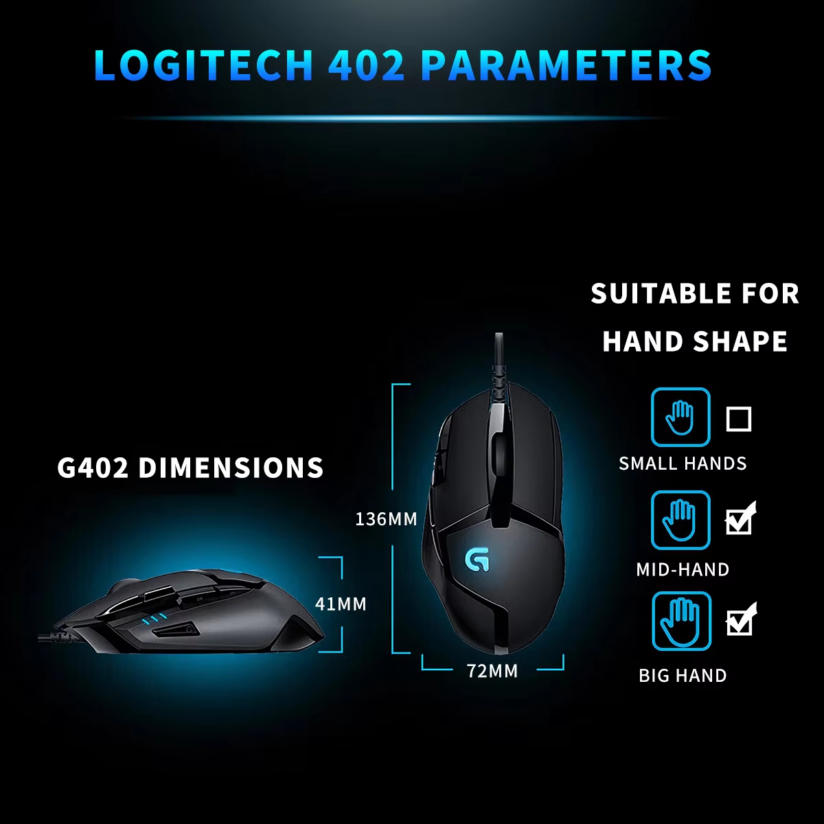 Ratón para Juegos Logitech G40 - Pc Gaming Valorant reseña y precio