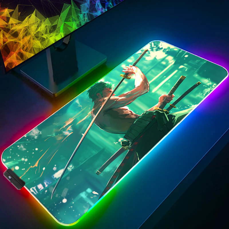 Alfombrilla de ratón Zoro de u - Pc Gaming Aesthetic reseña y precio