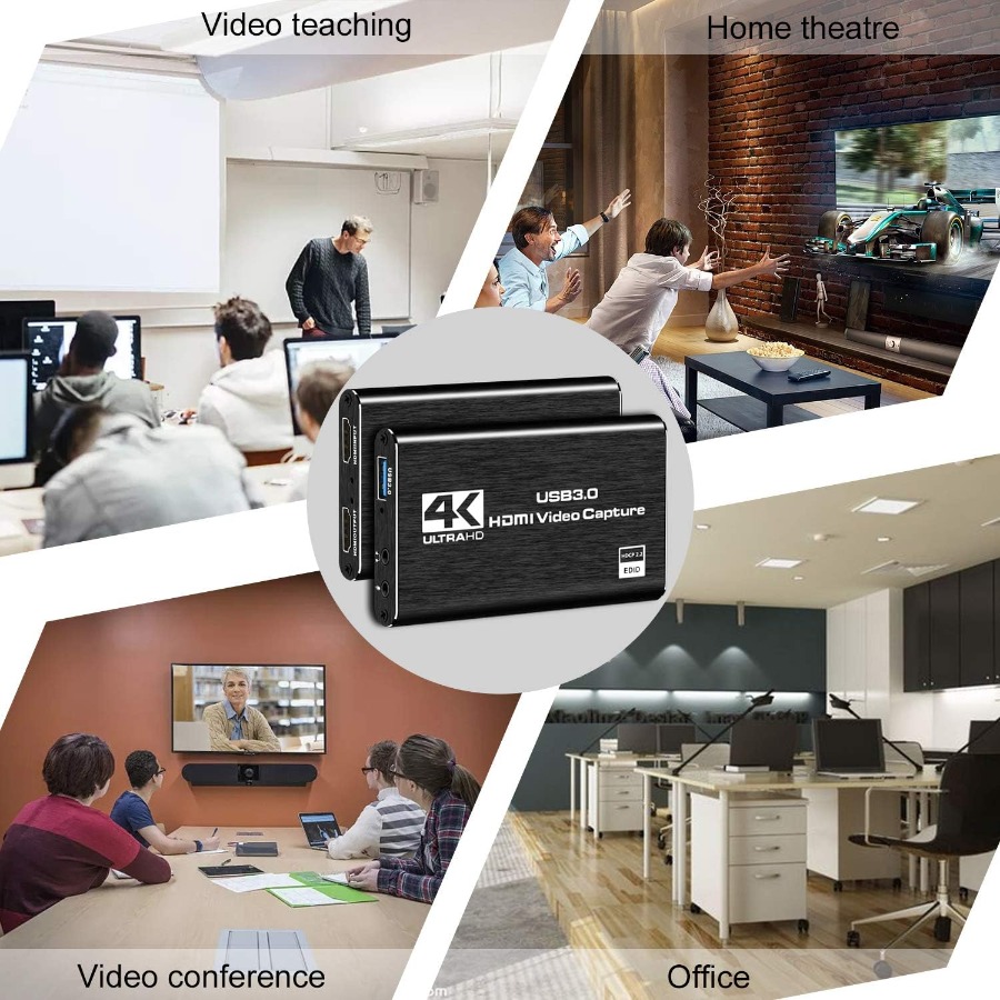 Tarjeta de captura de vídeo 4K - Sound Card Usb reseña y precio
