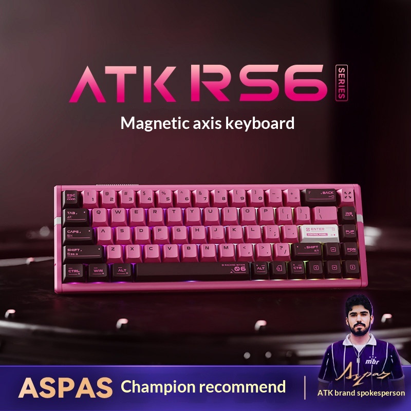 Teclado Mecánico ATK RS6 de Al - Pc Gaming Cs2 reseña y precio