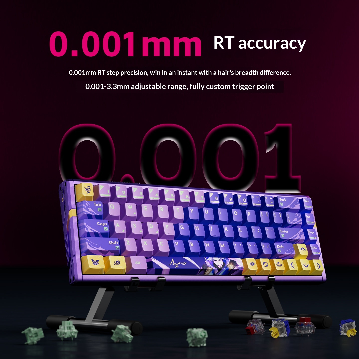 Teclado Mecánico ATK RS6 de Al - Pc Gaming Cs2 reseña y precio