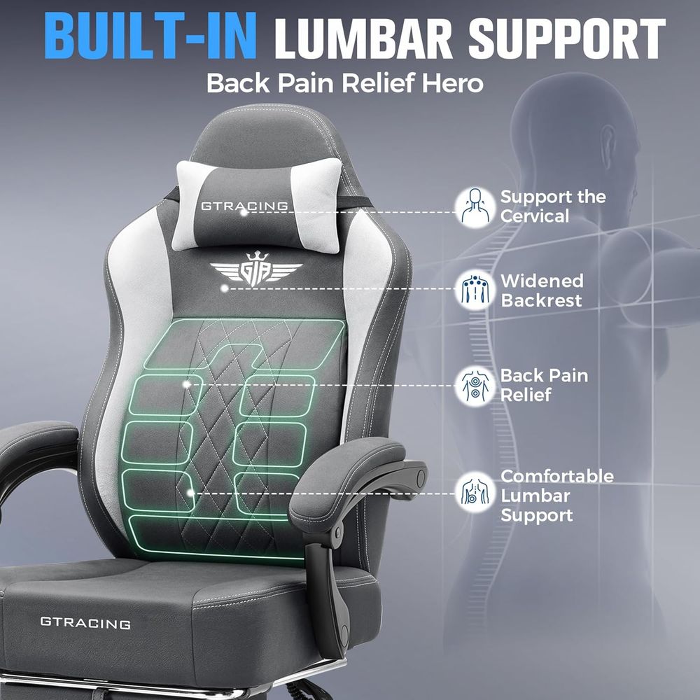 Silla de Juego Ergonómica de R - Gaming Chair reseña y precio