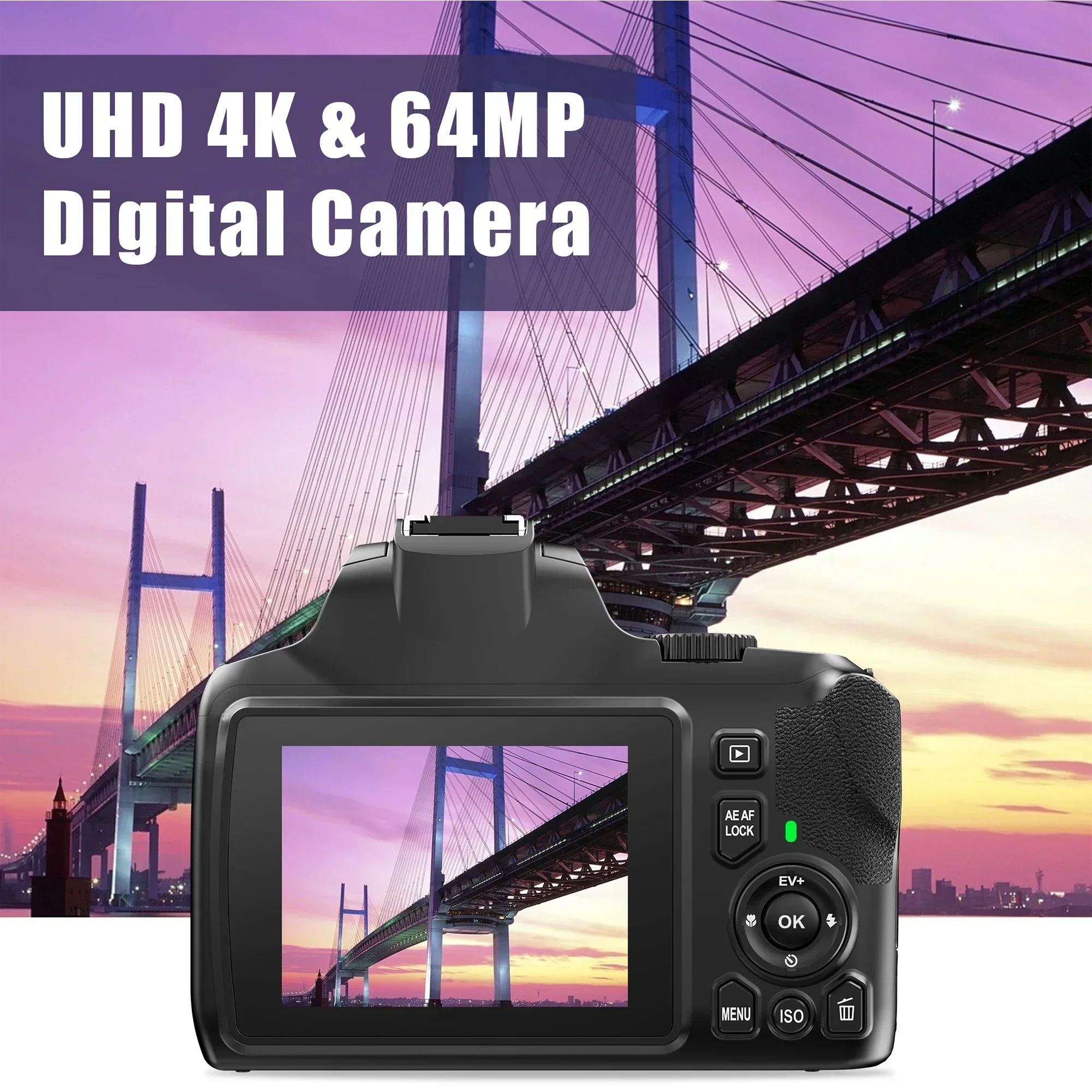 Cámara Digital 4K para fotogra - Webcam 4K reseña y precio