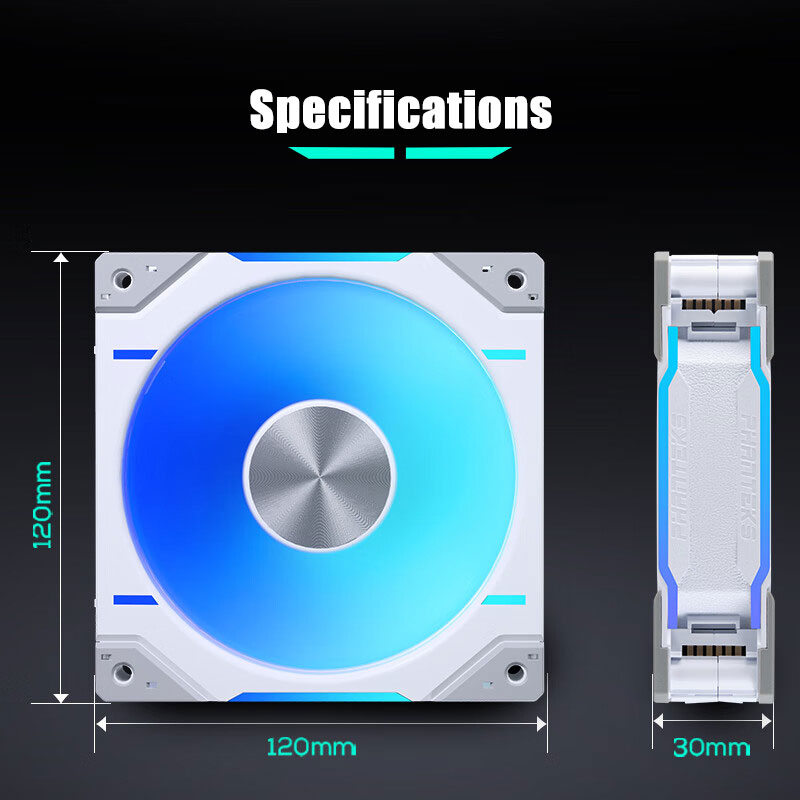 Phanteks-Funda de D30-120 para - Argb Case Fan reseña y precio