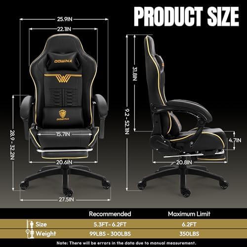 Silla de Juego Grande y Alta,  - Gaming Chair reseña y precio