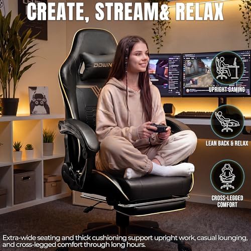 Silla de Juego Grande y Alta,  - Gaming Chair reseña y precio