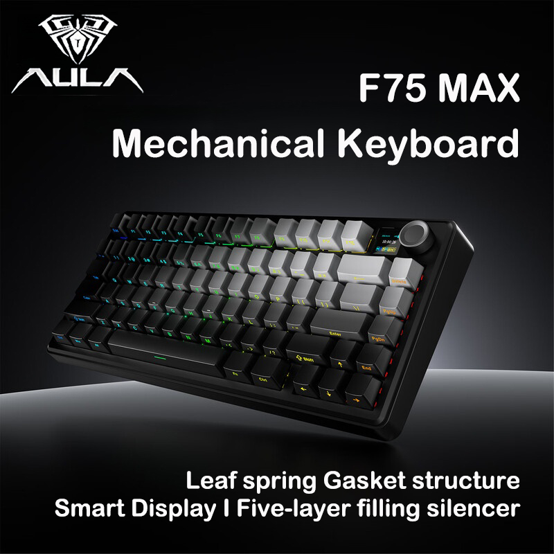 Teclado Mecánico AULA F75 MAX  - Pc Gaming Uk reseña y precio