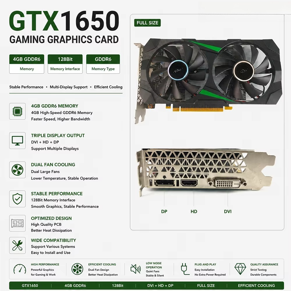 Tarjeta Gráfica GTX 1650 4GB G - Pc Gaming Gtx 1650 reseña y precio