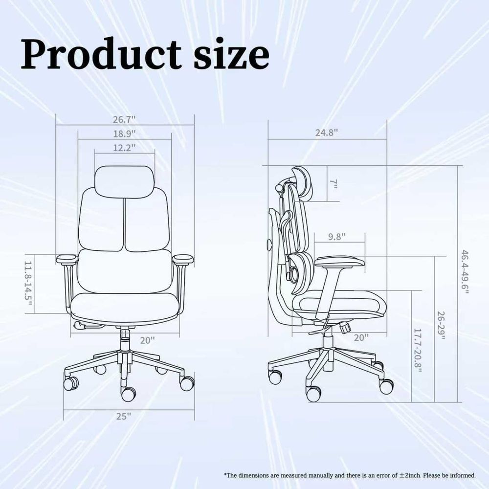 Silla de Oficina Ergonómica de - Gaming Chair reseña y precio