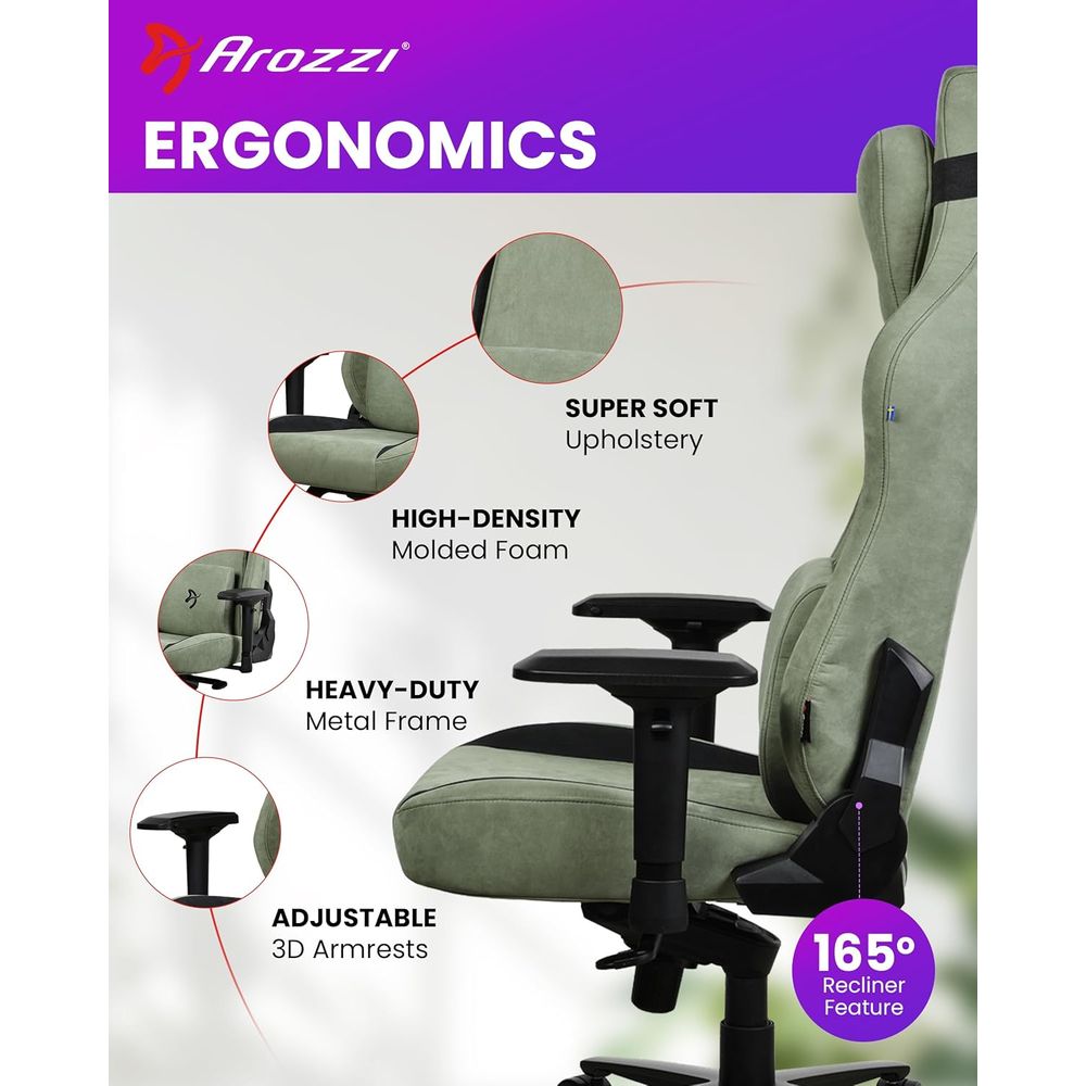 Silla de Juego Ergonómica Gran - Gaming Chair reseña y precio