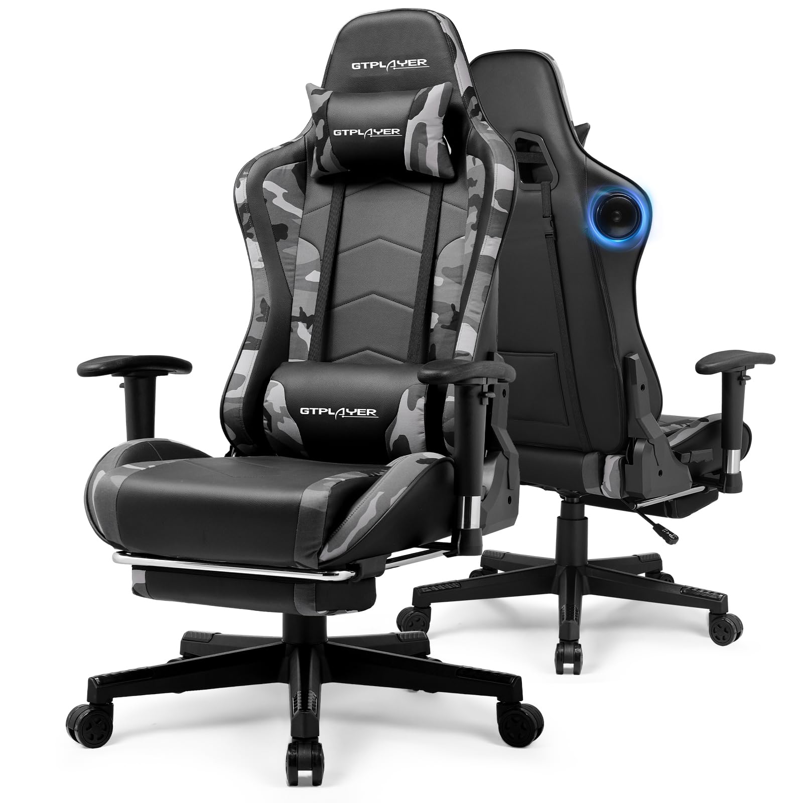 Silla Gaming con Altavoces Blu - Gaming Chair reseña y precio