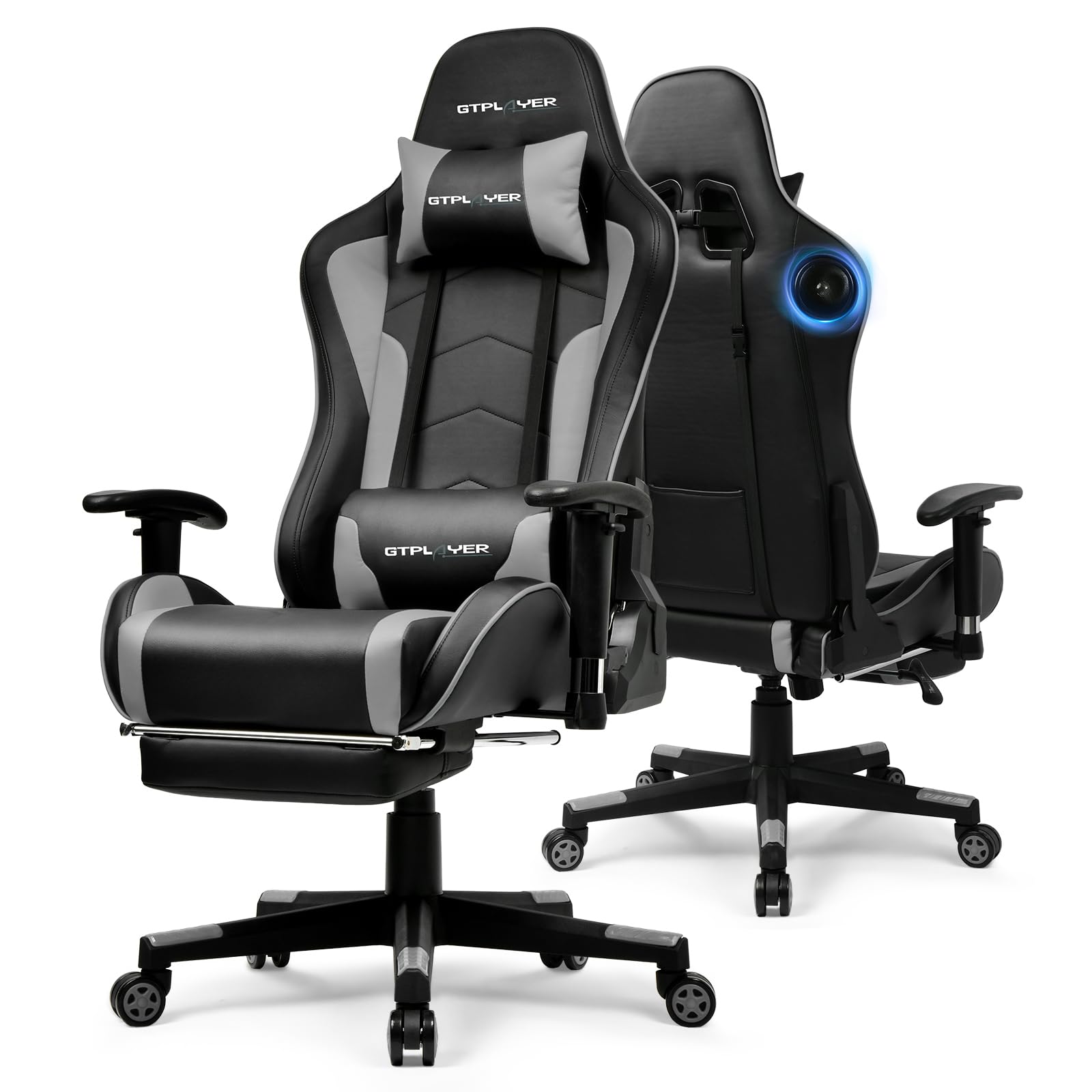 Silla Gaming con Altavoces Blu - Gaming Chair reseña y precio