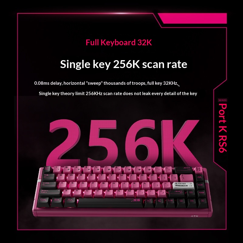 Teclado Mecánico ATK RS6 Ultra - Pc Gaming Cs2 reseña y precio
