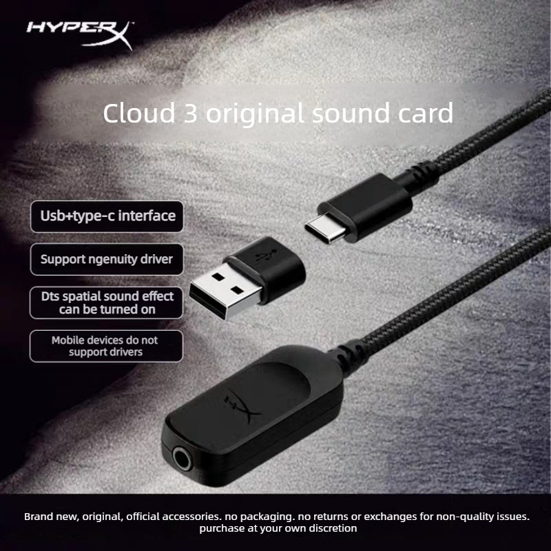 Audífonos HyperX Cloud 3 Origi - Sound Card Usb reseña y precio