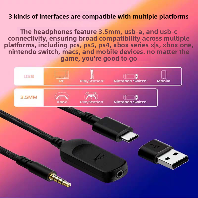 Audífonos HyperX Cloud 3 Origi - Sound Card Usb reseña y precio