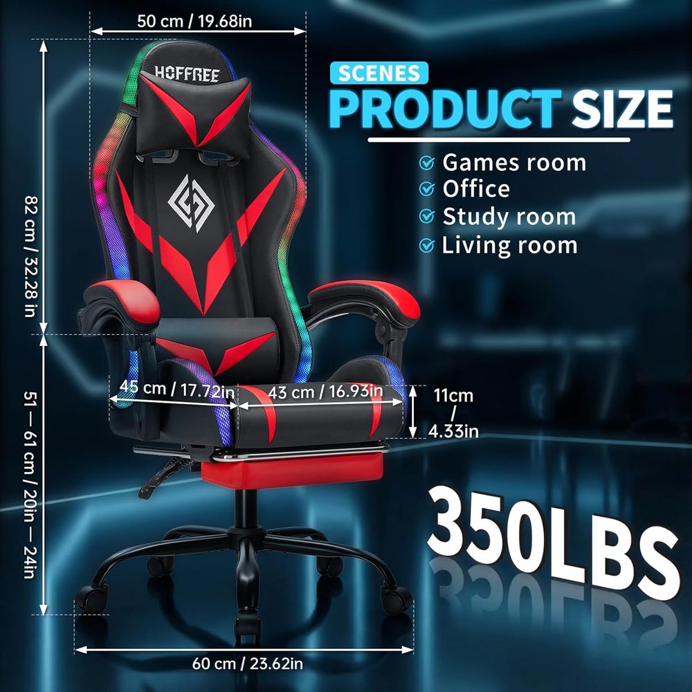 Silla ergonómica para juegos c - Gaming Chair reseña y precio