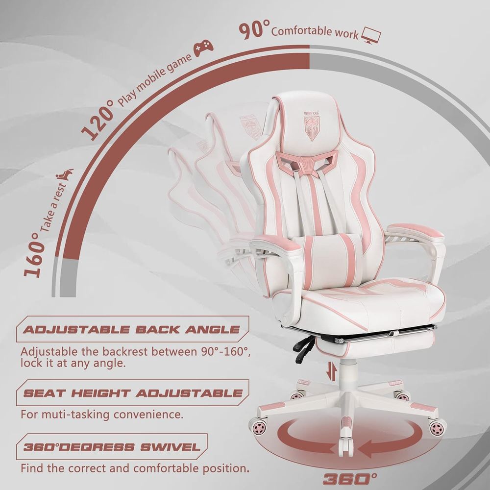 Silla de Juego Ergonómica de R - Gaming Chair reseña y precio
