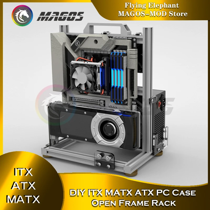 Gabinete para jugadores DIY MO - Pc Gaming Center reseña y precio